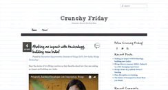 Desktop Screenshot of crunchyfriday.com